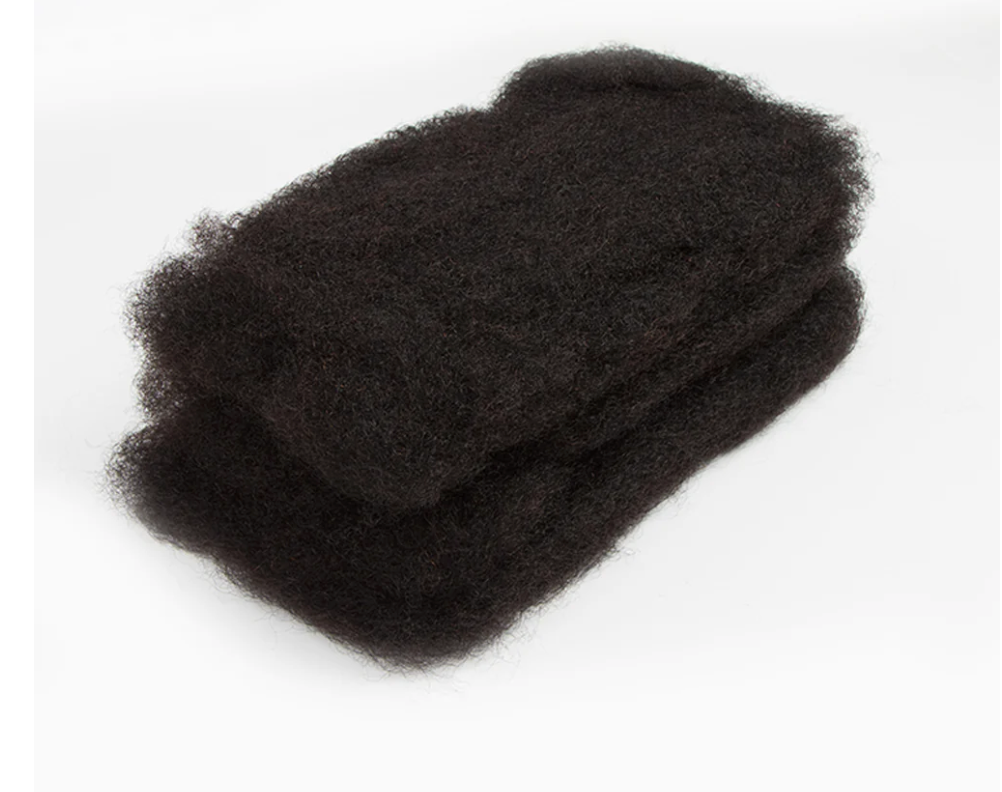 Afro Kinky Human Hair 16 inches (Natural Black)