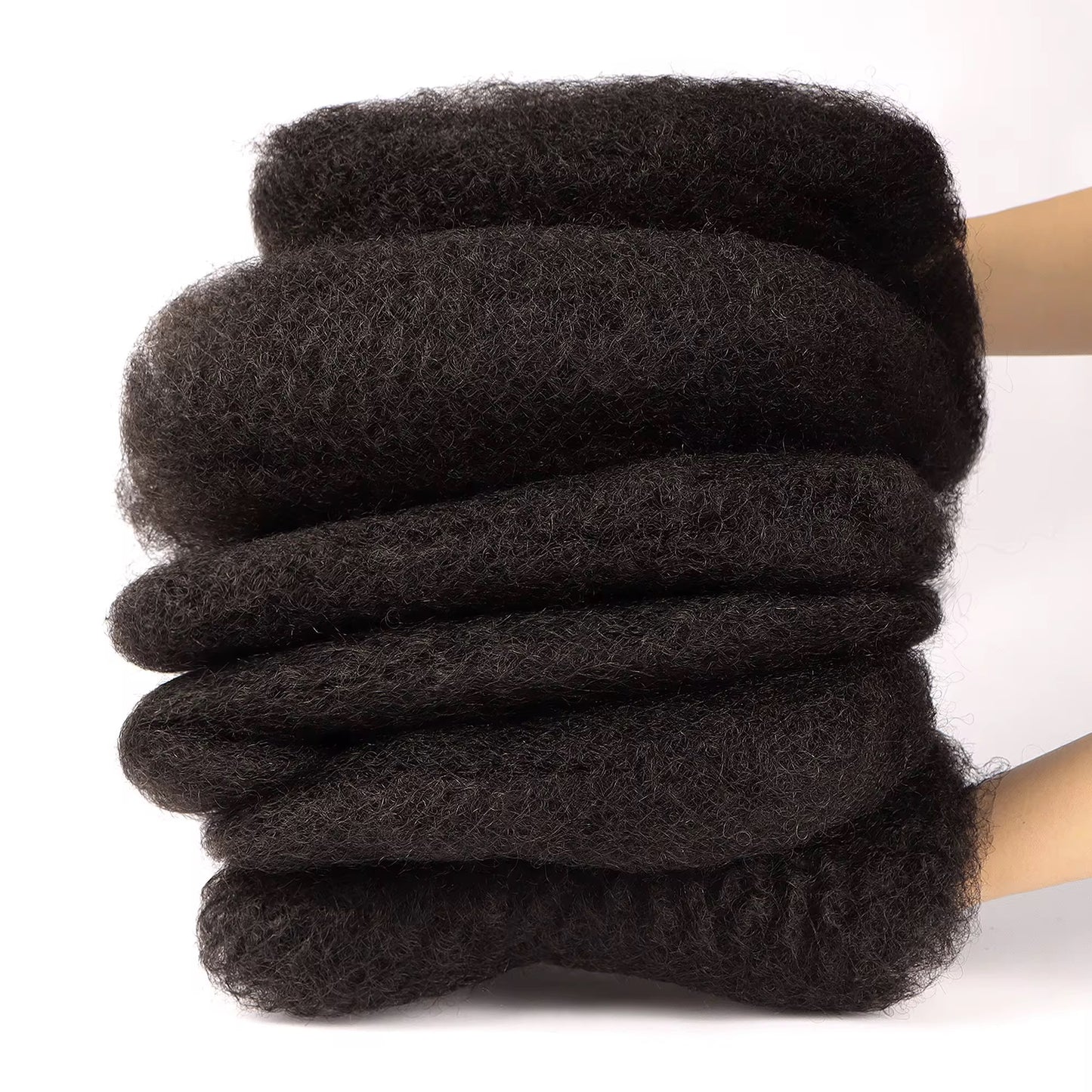 Afro Kinky Human Hair 14 inches (Natural Black)