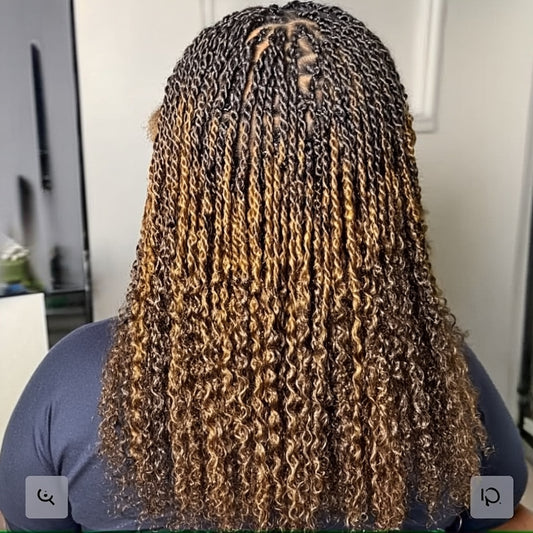 Afro Kinky Human Hair 14 inches (Colour #4)