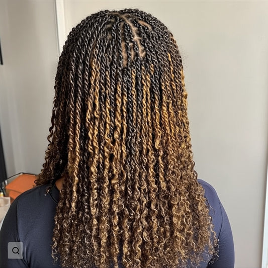 Afro Kinky Human Hair 14 inches (Colour #4)