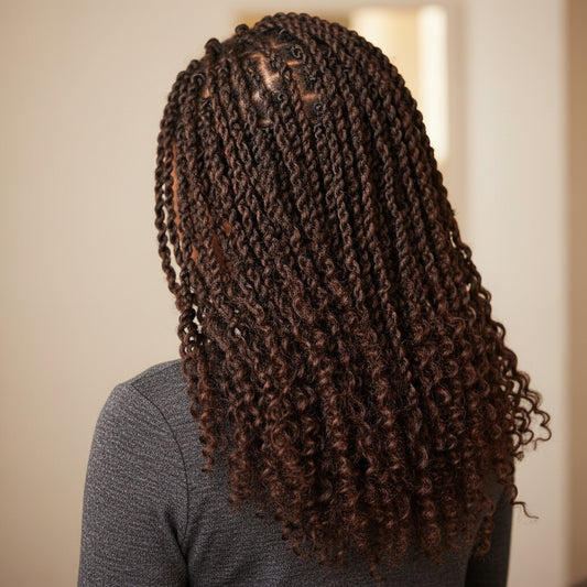 Afro Kinky Human Hair 14 inches (Colour #2)