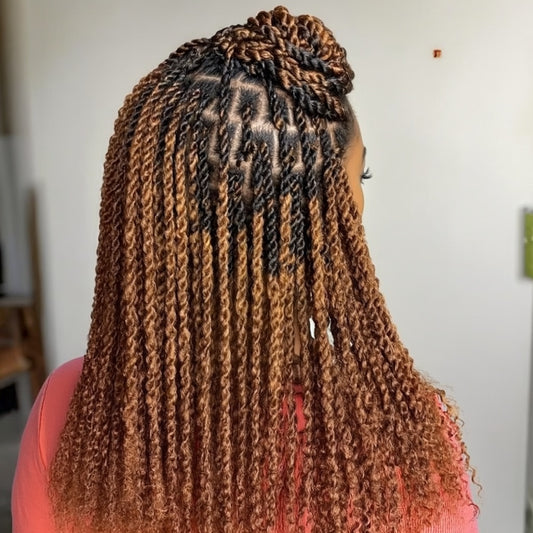 Afro Kinky Human Hair 14 inches (Colour #30)